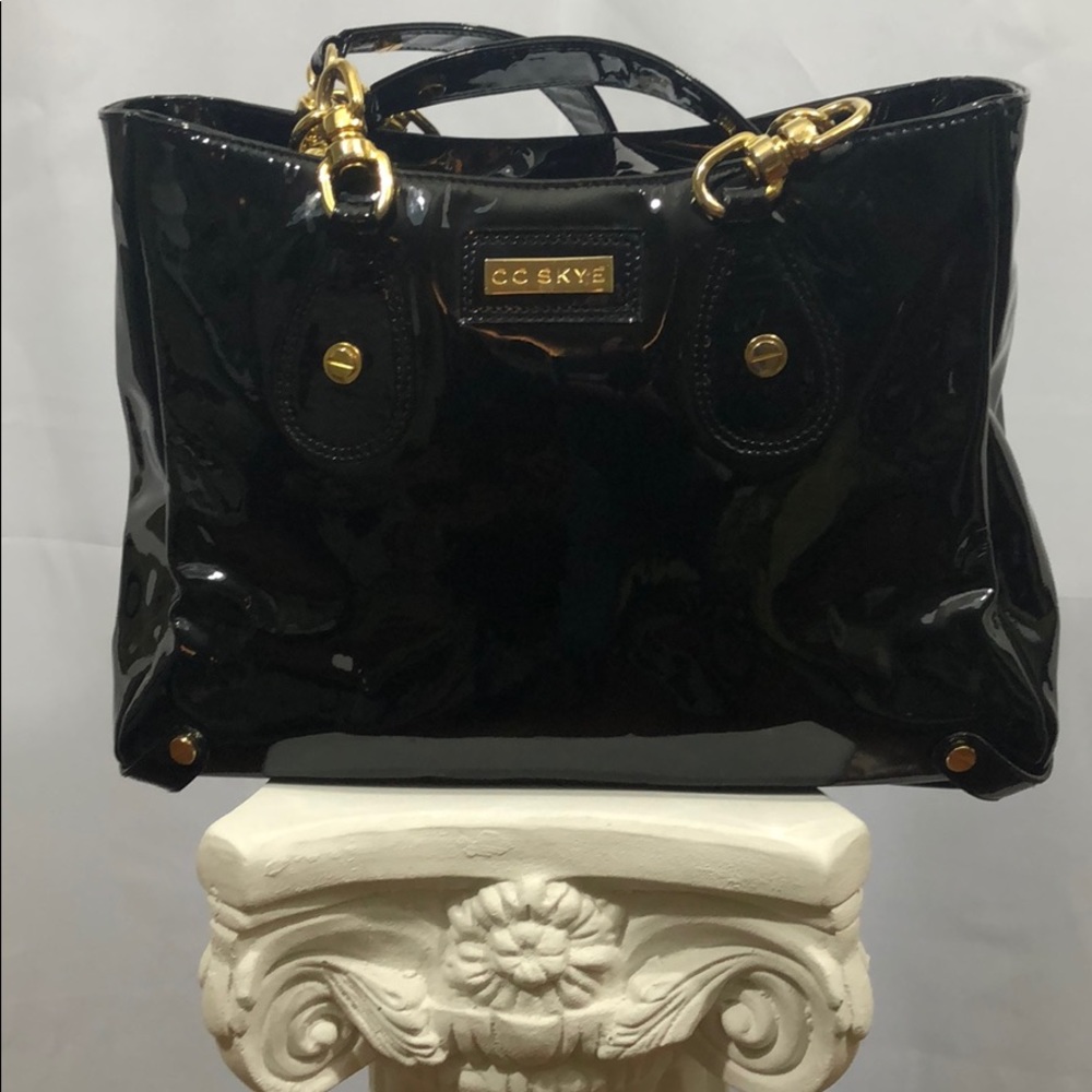 Cc Skye Patent Leather Handbag